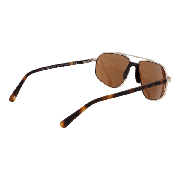 Rückansicht der Botaniq Sonnenbrille BIS-7016 59001 – Edelstahl Rahmen