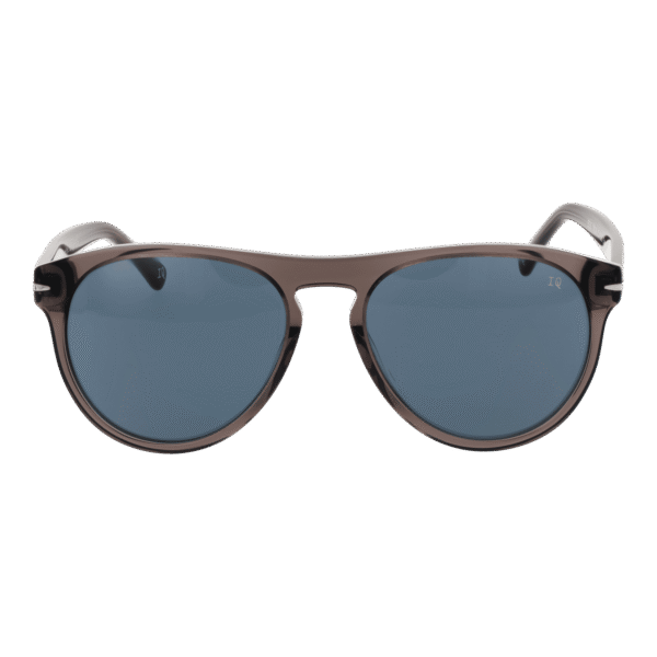 Botaniq Sonnenbrille BIS-7019 55108 – Frontansicht mit Azetat Rahmen und Blau Gläsern