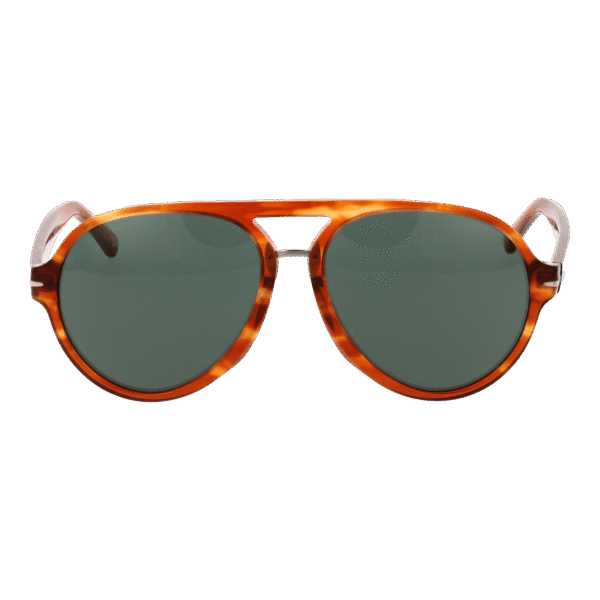 Botaniq Sonnenbrille BIS-7020 57102 – Frontansicht mit Azetat Rahmen und Grau Gläsern