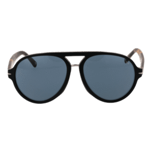 Botaniq Sonnenbrille BIS-7020 57104 – Frontansicht mit Azetat Rahmen und Grau Gläsern