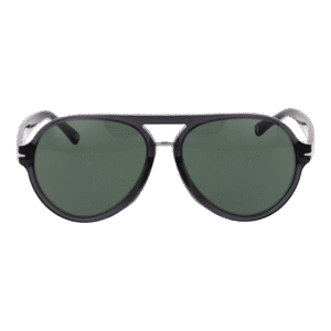 Botaniq Sonnenbrille BIS-7020 57108 – Frontansicht mit Azetat Rahmen und Grün Gläsern