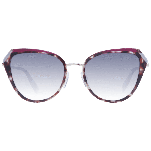 Bulget Sonnenbrille BG3352 54P03 – Frontansicht mit Metall Rahmen und Grau Gläsern