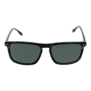 Bulget Sonnenbrille BG9185M 56E01P – Frontansicht mit Azetat Rahmen und Grün Gläsern