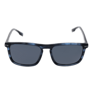 Bulget Sonnenbrille BG9185M 56E02P – Frontansicht mit Azetat Rahmen und Grau Gläsern