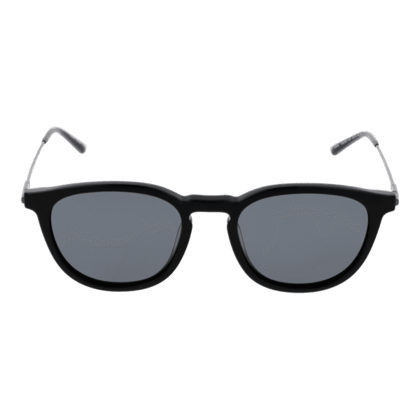 Bulget Sonnenbrille BG9194M 52A01P – Frontansicht mit Azetat Rahmen und Grau Gläsern