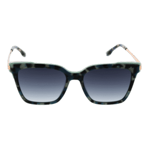 Bulget Sonnenbrille BG9200 54G22 – Frontansicht mit Azetat Rahmen und Blau Gläsern