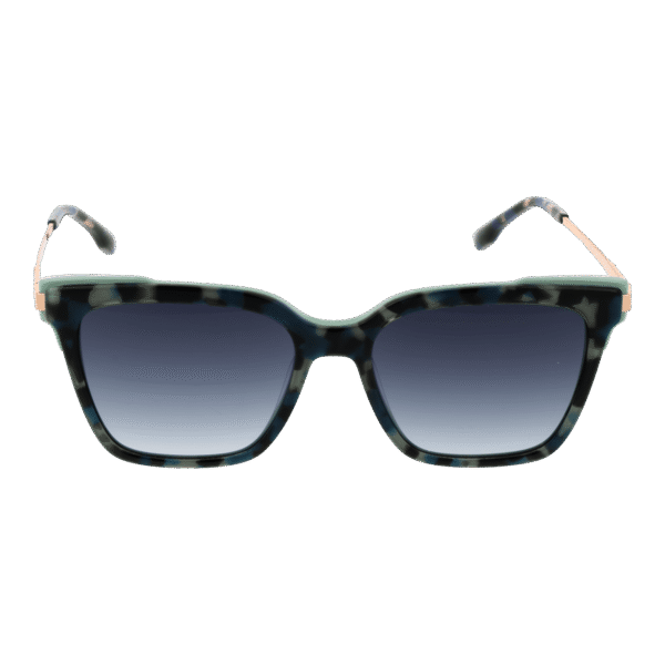 Bulget Sonnenbrille BG9200 54G22 – Frontansicht mit Azetat Rahmen und Blau Gläsern