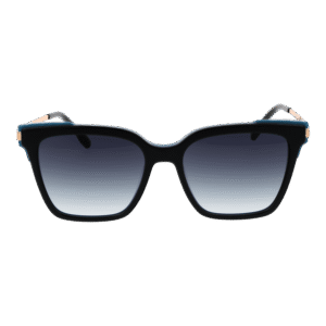 Bulget Sonnenbrille BG9200 54H01 – Frontansicht mit Azetat Rahmen und Grau Gläsern