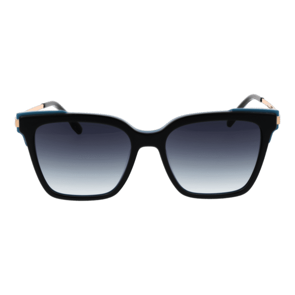 Bulget Sonnenbrille BG9200 54H01 – Frontansicht mit Azetat Rahmen und Grau Gläsern