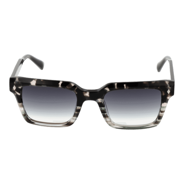 Bulget Sonnenbrille BG9231M 51C01 – Frontansicht mit Azetat Rahmen und Grau Gläsern