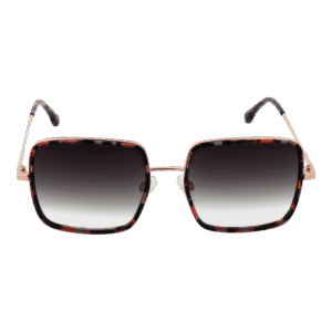 Bulget Sonnenbrille BGY3006 54G22 – Frontansicht mit Metall Rahmen und Grau Gläsern