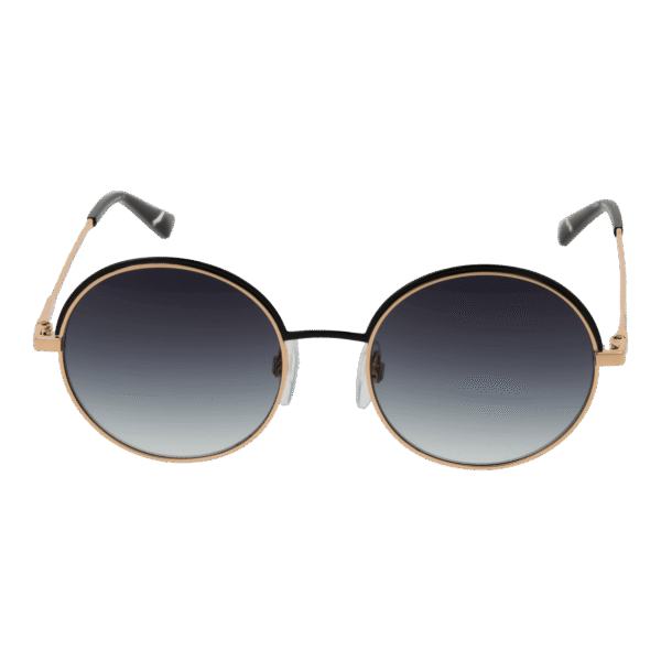 Bulget Sonnenbrille BGY3009 4909A – Frontansicht mit Metall Rahmen und Grau Gläsern