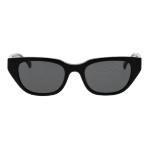 Bulget Sonnenbrille BGY9005 48A01 – Frontansicht mit Azetat Rahmen und Grau Gläsern