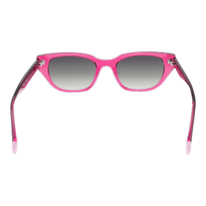 Bulget Sonnenbrille BGY9005 48H01 – Frontansicht mit Azetat Rahmen und Grau Gläsern