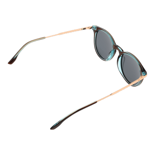 Rückansicht der Bulget Sonnenbrille BGY9007 50H02P – Azetat Rahmen