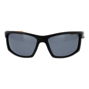 Caterpillar Sonnenbrille CTS-8015 62104P – Frontansicht mit Polycarbonat Rahmen und Grau Gläsern