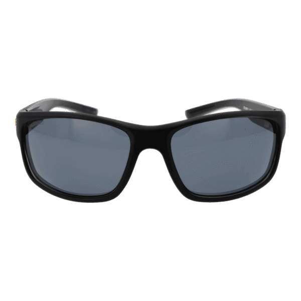 Caterpillar Sonnenbrille CTS-8019 63104P – Frontansicht mit Polycarbonat Rahmen und Grau Gläsern