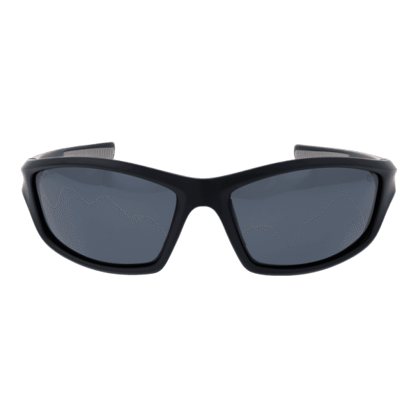 Caterpillar Sonnenbrille CTS-CABLE 62106P – Frontansicht mit Polycarbonat Rahmen und Grau Gläsern