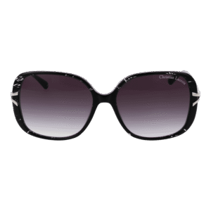 Christian Lacroix Sonnenbrille CL5118 56004 – Frontansicht mit Azetat Rahmen und Lila Gläsern