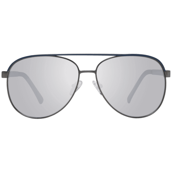 Guess Sonnenbrille GF0172 6008C – Frontansicht mit Metall Rahmen und Grau Gläsern
