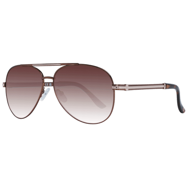 Guess Pilotenbrille Sonnenbrille GF0173 6148F in Bronze – 45° Seitenansicht