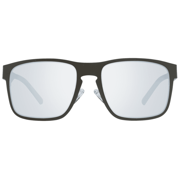Guess Sonnenbrille GF0197 5520C – Frontansicht mit Metall Rahmen und Grau Gläsern