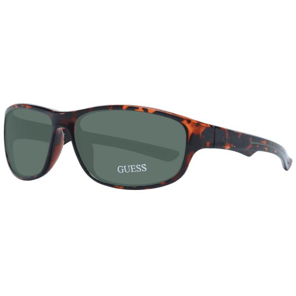 Guess Rechteck Sonnenbrille GF0210 6252N in Braun – 45° Seitenansicht