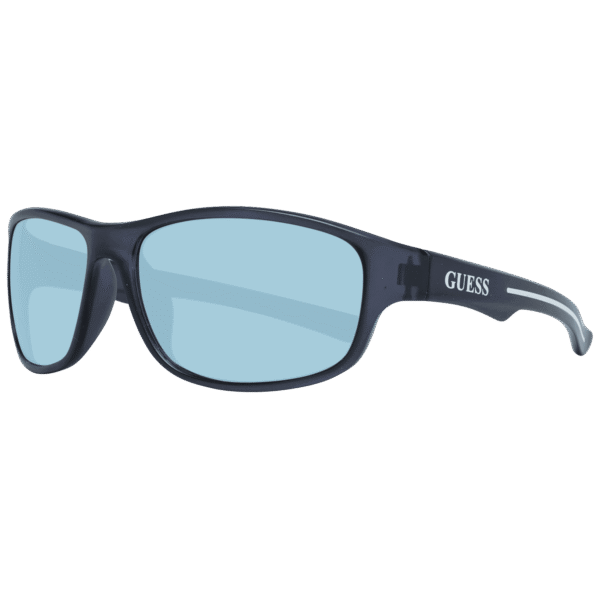 Guess Rechteck Sonnenbrille GF0210 6292V in Grau – 45° Seitenansicht