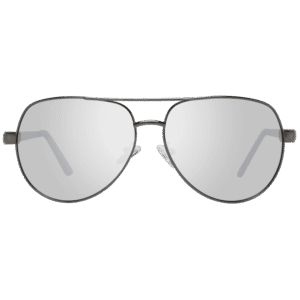 Guess Sonnenbrille GF0215 6008C – Frontansicht mit Metall Rahmen und Silber Gläsern