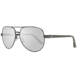 Guess Pilotenbrille Sonnenbrille GF0215 6008C in Gunmetal – 45° Seitenansicht