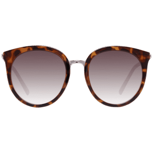 Guess Sonnenbrille GF0324 5652F – Frontansicht mit Kunststoff Rahmen und Braun Gläsern