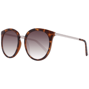 Guess Rund Sonnenbrille GF0324 5652F in Braun – 45° Seitenansicht