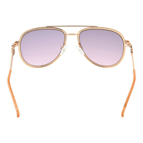 Rückansicht der Guess Sonnenbrille GF0344 5628U – Metall Rahmen