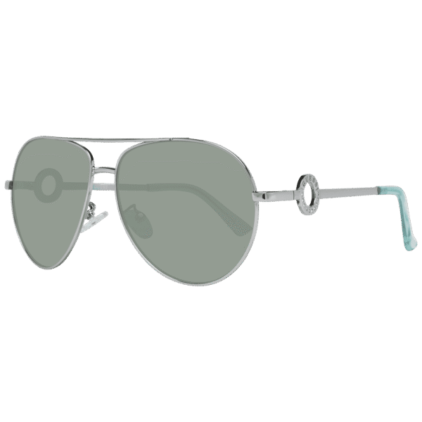 Guess Pilotenbrille Sonnenbrille GF0364 5910X in Silber – 45° Seitenansicht