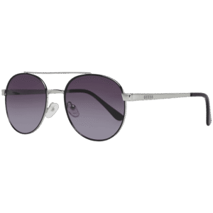 Guess Oval Sonnenbrille GF0367 5310B in Silber – 45° Seitenansicht