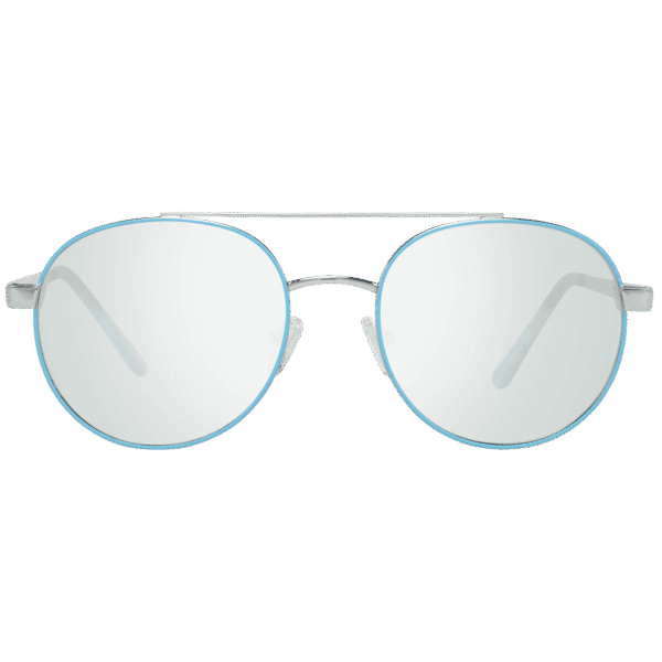 Guess Sonnenbrille GF0367 5310X – Frontansicht mit Metall Rahmen und Türkis Gläsern