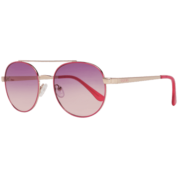 Guess Pilotenbrille Sonnenbrille GF0367 5328Z in Rosa – 45° Seitenansicht