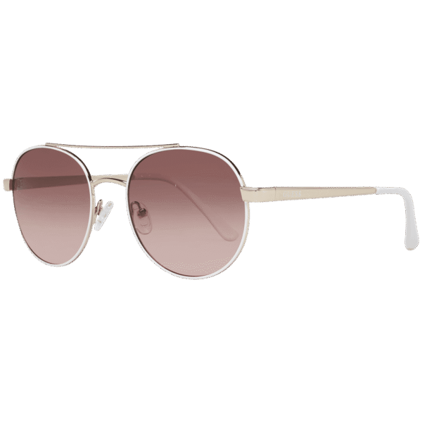 Guess Pilotenbrille Sonnenbrille GF0367 5332T in Weiß – 45° Seitenansicht