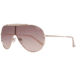 Guess Monoscheibe Sonnenbrille GF0370 0032T in Rosé Gold – 45° Seitenansicht