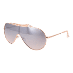 Guess Monoscheibe Sonnenbrille GF0370 13428U in Rosé Gold – 45° Seitenansicht