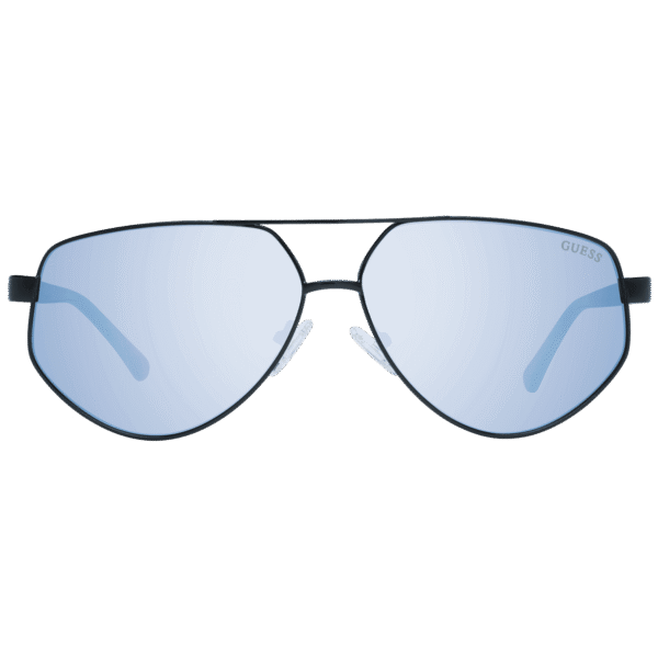 Guess Sonnenbrille GF5076 6001X – Frontansicht mit Metall & Kunststoff Rahmen und Grau Gläsern