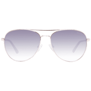 Guess Sonnenbrille GF6143 5928B – Frontansicht mit Metall Rahmen und Grau Gläsern