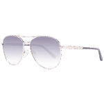 Guess Pilotenbrille Sonnenbrille GF6143 5928B in Rosé Gold – 45° Seitenansicht