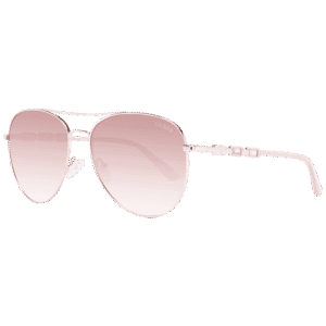 Guess Pilotenbrille Sonnenbrille GF6143 5928F in Rosé Gold – 45° Seitenansicht