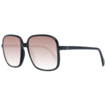 Guess Quadrat Sonnenbrille GF6146 5701F in Schwarz – 45° Seitenansicht
