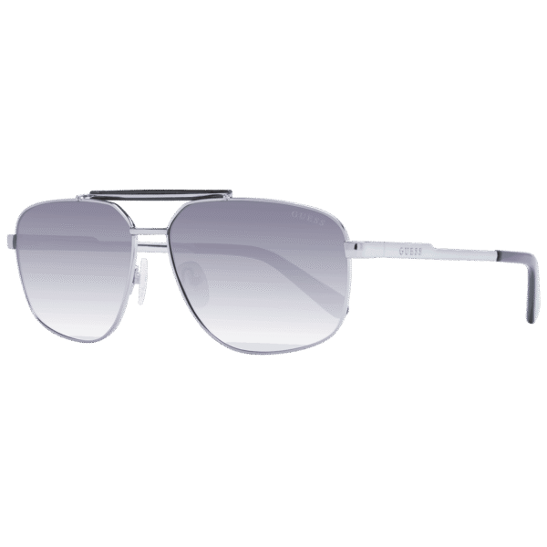 Guess Pilotenbrille Sonnenbrille GU00054 6106B in Silber – 45° Seitenansicht