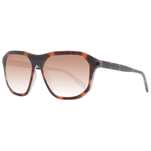 Guess Quadrat Sonnenbrille GU00057 6052F in Braun – 45° Seitenansicht