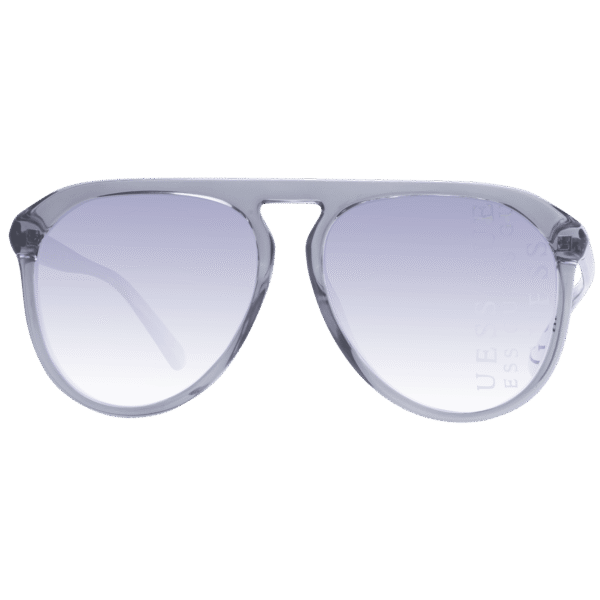 Guess Sonnenbrille GU00058 5920B – Frontansicht mit Kunststoff Rahmen und Grau Gläsern