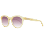 Guess Rund Sonnenbrille GU00063 5039F in Gelb – 45° Seitenansicht