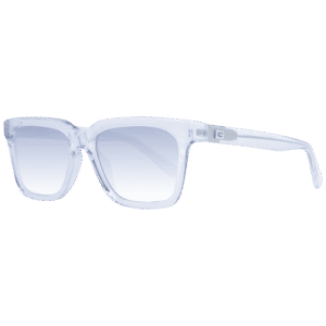 Guess Rechteck Sonnenbrille GU00064 5327W in Transparent – 45° Seitenansicht